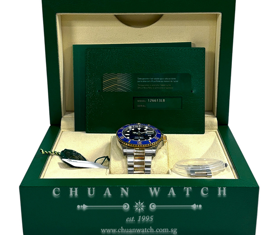 Rolex Submariner Date Two-Tone 41mm 126613LB Blue - Image 2