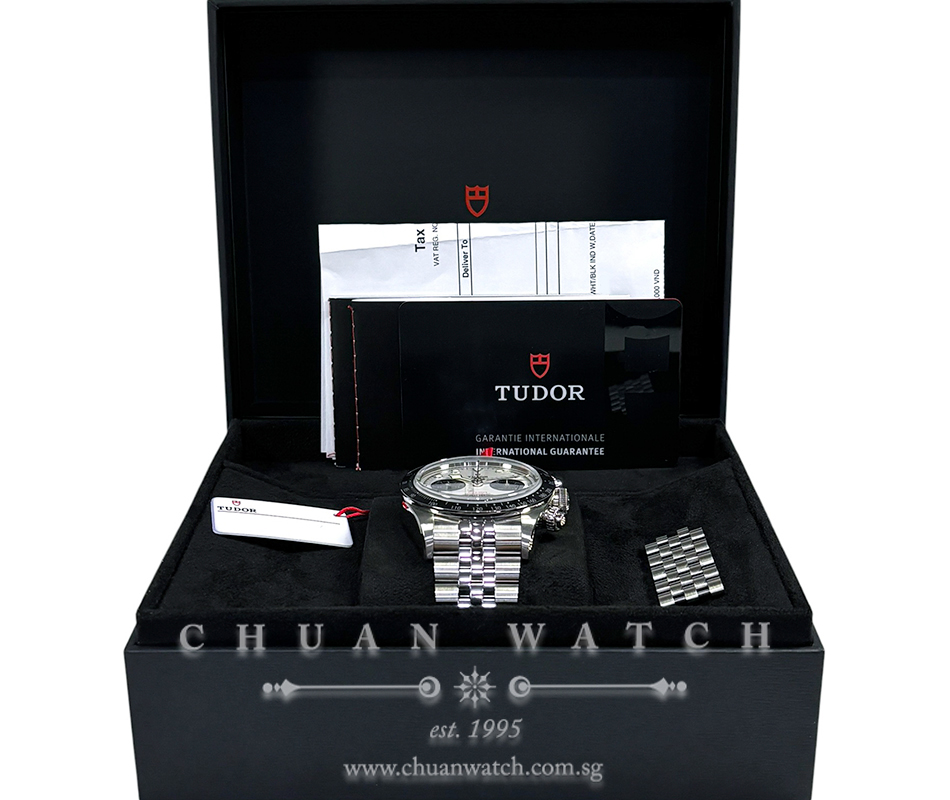 Tudor Black Bay Chrono 'Panda' Jubilee 41mm 79360N White - Image 2