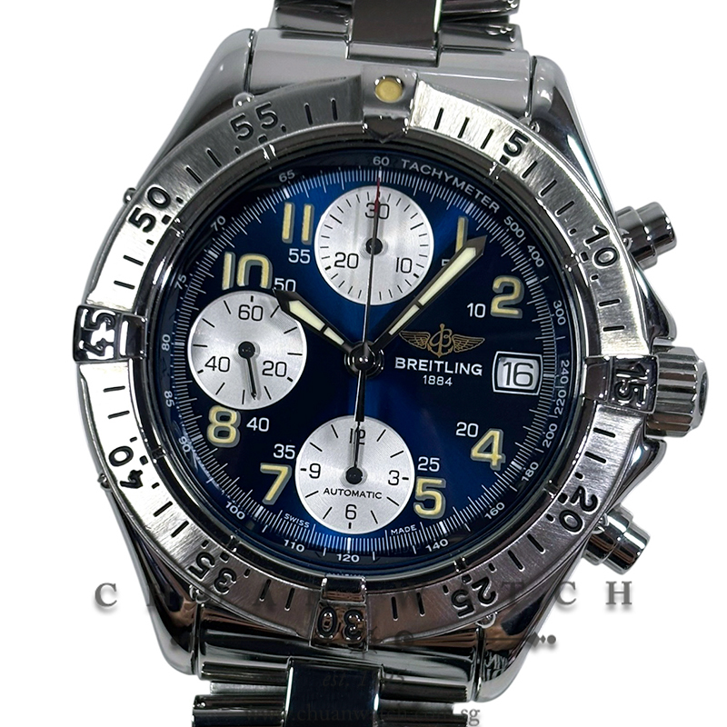 Breitling Colt Chronograph 41mm A13035.1 Blue Tritium - Discontinued