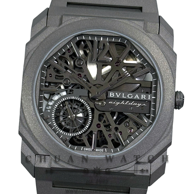 Bvlgari Octo Finissimo Skeleton 8-Days Ultra-Thin Titanium 40mm 103610