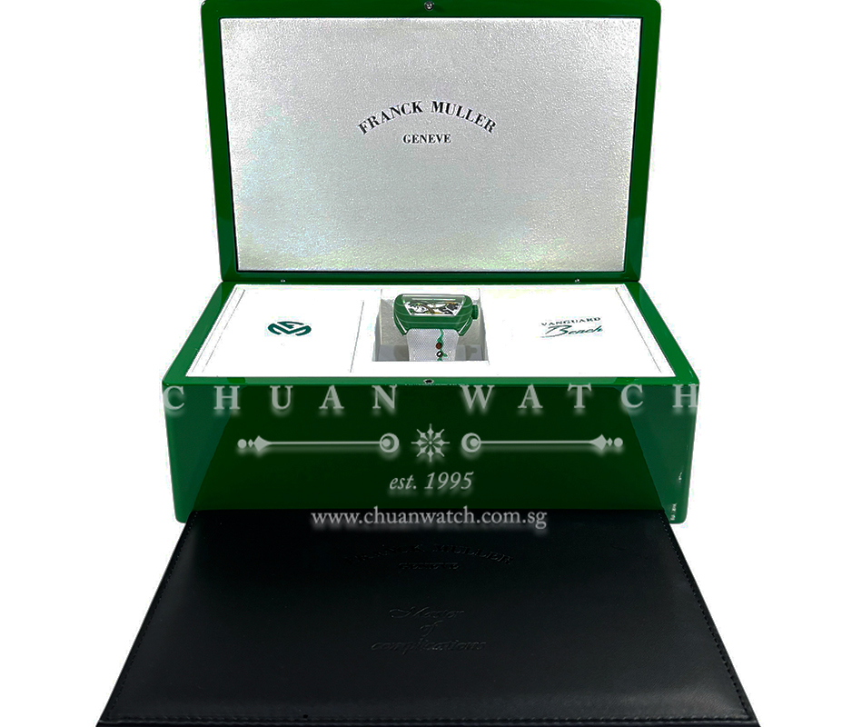 Franck Muller Vanguard 'FR2' Tropical Green Beach V 41 SC DT BEACH FR2 GF VR VE BC  (Limited Edition of 300 Pieces Only) - Image 2