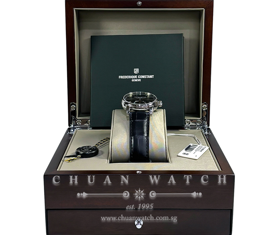 Frederique Constant Manufacture Classic Date 40mm FC-706B3H6 Black - Image 2