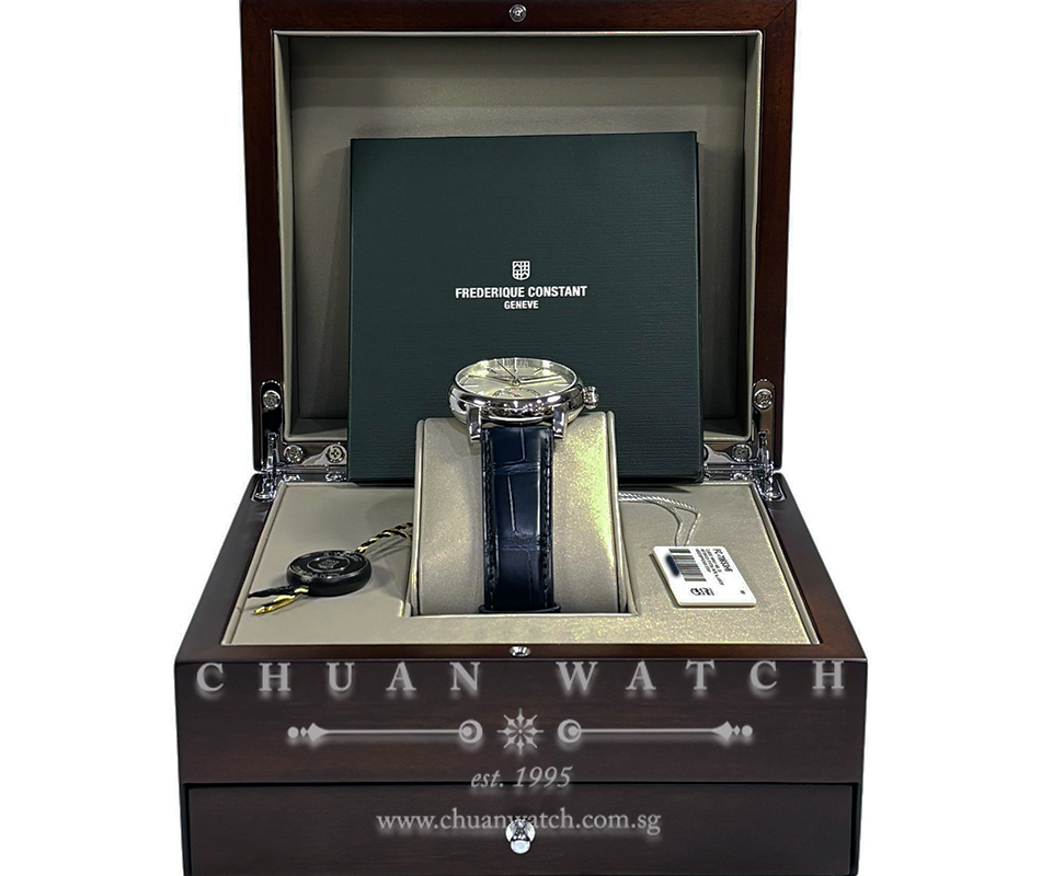 Frederique Constant Manufacture Classic Date 40mm FC-706S3H6 Silver - Image 2