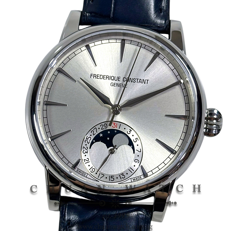 Frederique Constant Manufacture Classic MoonPhase Date 40mm FC-716S3H6 Silver