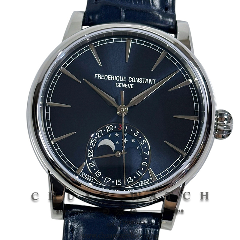 Frederique Constant Manufacture Classic MoonPhase Date 40mm FC-716N3H6 Blue