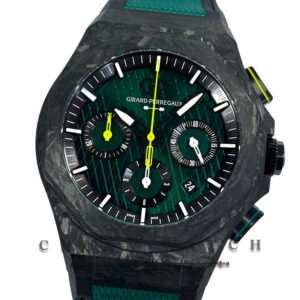 Girard-Perregaux Laureato Absolute Chronograph 'Aston Martin F1 Edition' Carbon 44mm 81060 (Limited Edition of 306 Pieces Only)