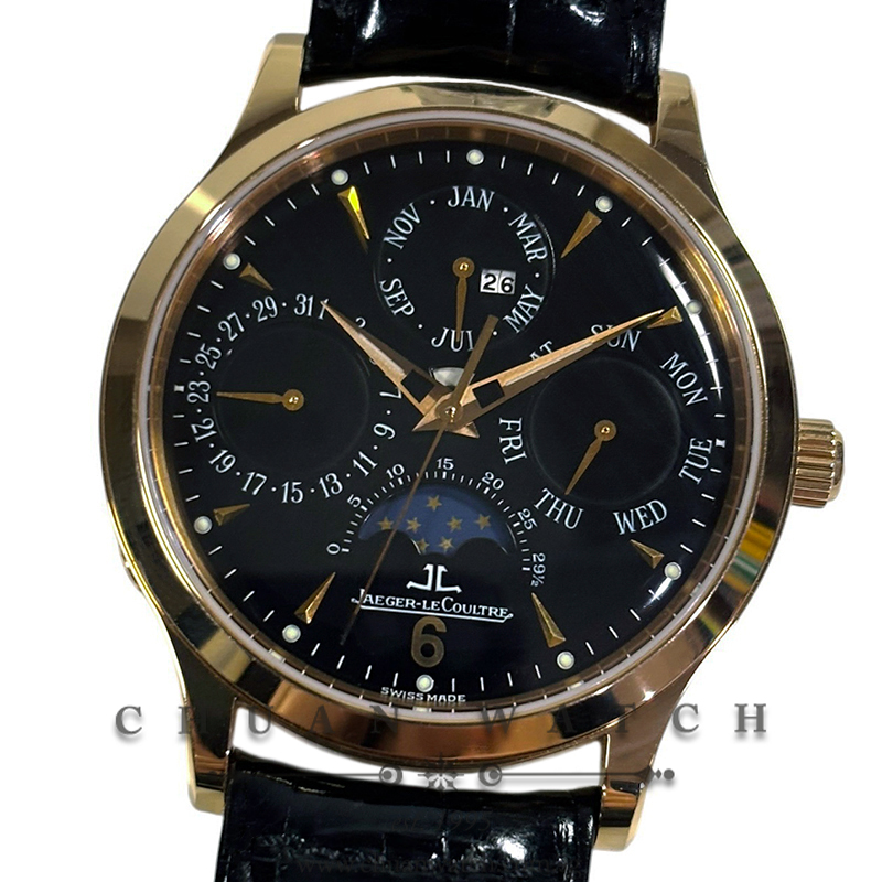 Jaeger-LeCoultre Master Control Perpetual Calendar MoonPhase Rose Gold 37mm Q149247A - Discontinued