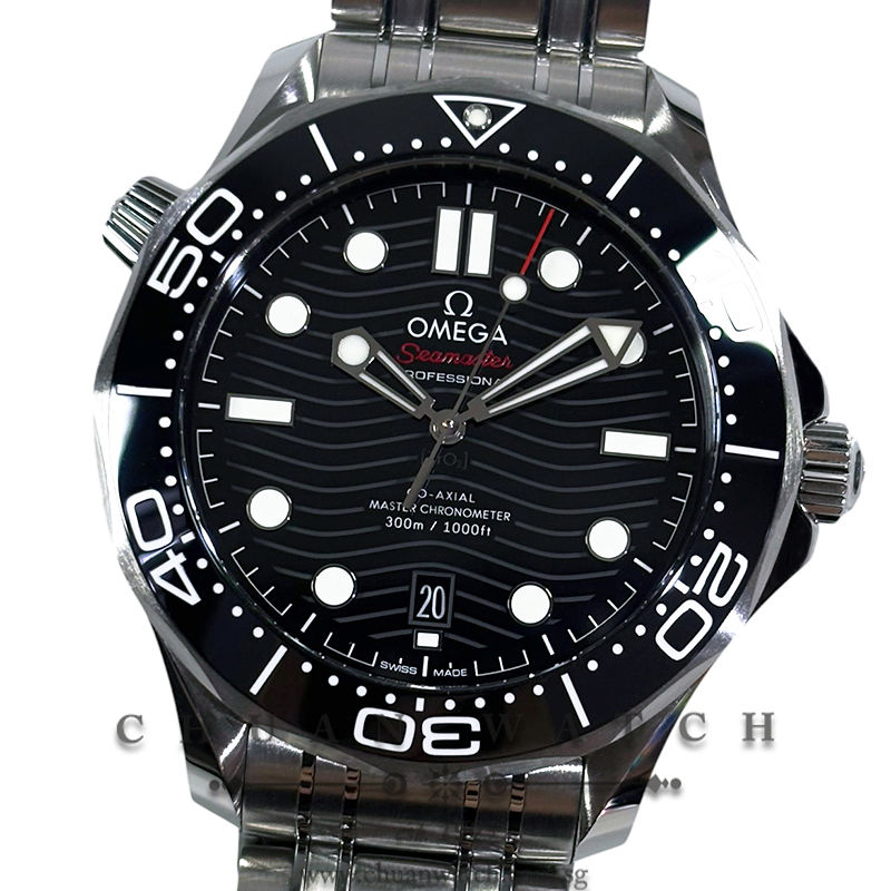 Omega Seamaster Diver 300M Co-Axial Master Chronometer 42mm 210.30.42.20.01.001 Black