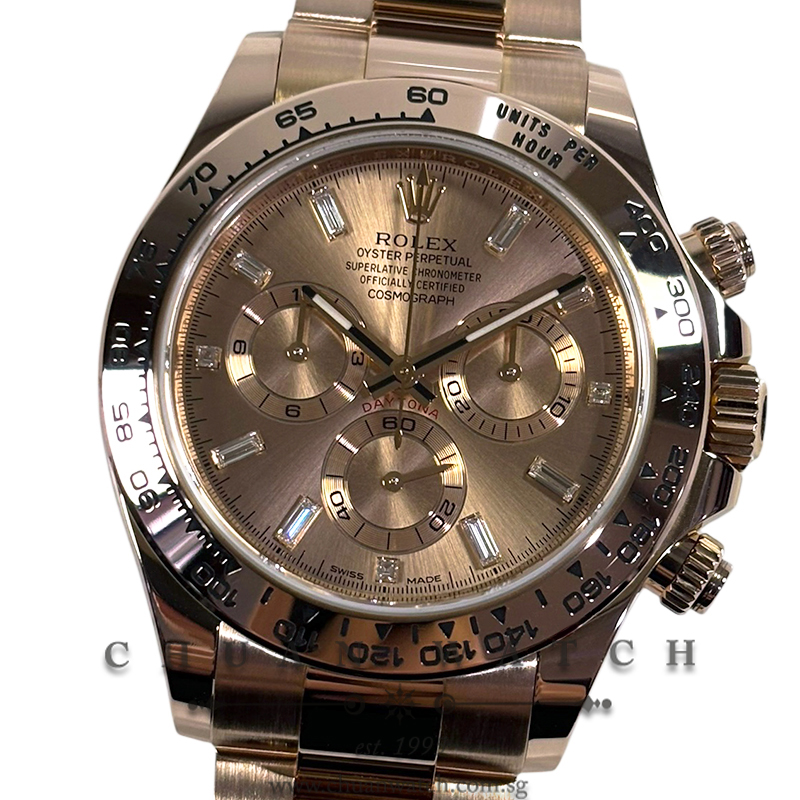 Rolex Cosmograph Daytona Everose 116505 Pink Diamonds - Discontinued