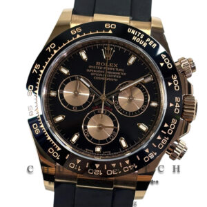 Rolex Cosmograph Daytona Everose Oysterflex 116515LN Black-Pink Index - Discontinued