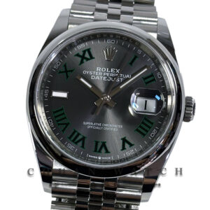 Rolex DateJust 36 Jubilee 126200 Slate Roman 'Wimbledon'