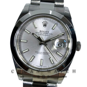 Rolex DateJust 41 126300 Silver Index