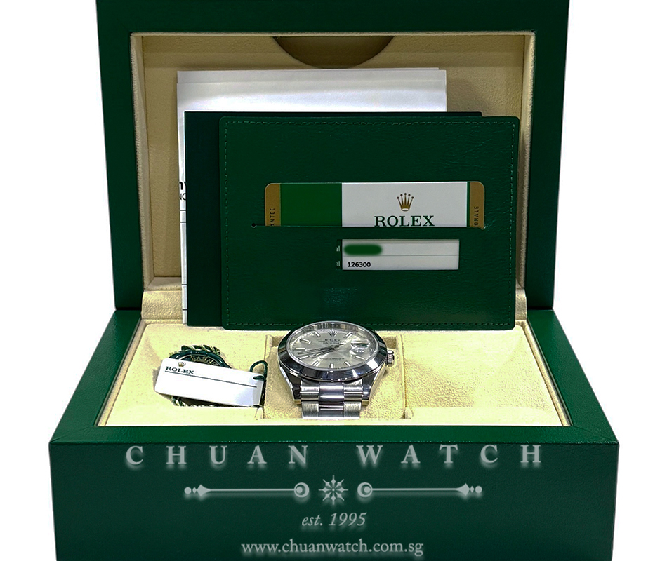 Rolex DateJust 41 126300 Silver Index - Image 2