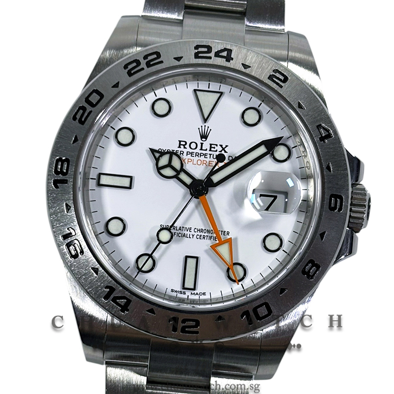 Rolex Explorer II 42mm 216570 'Polar' White - Discontinued