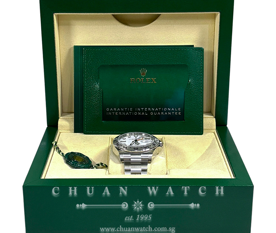 Rolex Explorer II 42mm 216570 'Polar' White - Discontinued - Image 2
