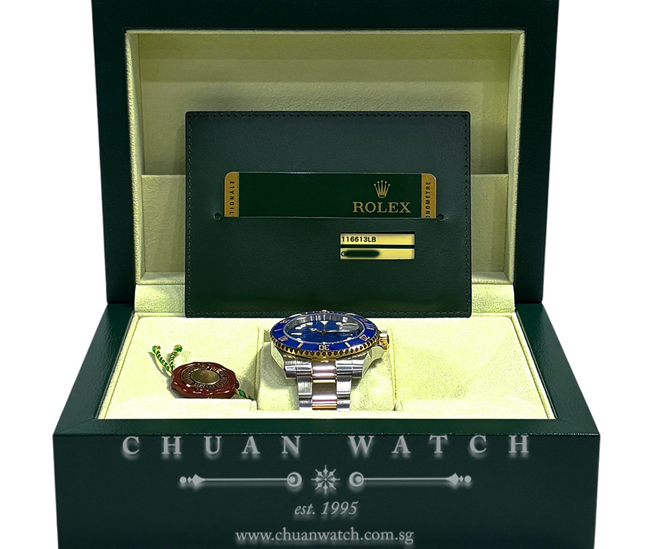 Rolex Submariner Date Two-Tone 116613LB Matte Blue - Discontinued - Image 2