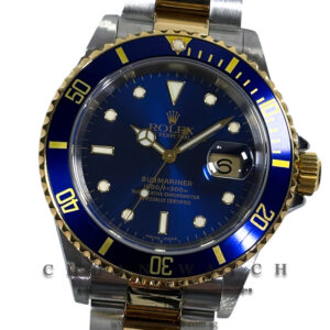Rolex Submariner Date Two-Tone 16613 Blue - Discontinued
