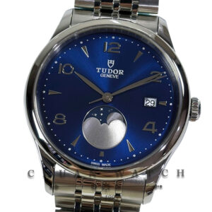 Tudor 1926 Luna MoonPhase 39mm 91560 Blue
