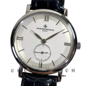Vacheron Constantin Patrimony Small Seconds Hand-Wound White Gold 35mm 81160 Silver - Discontinued