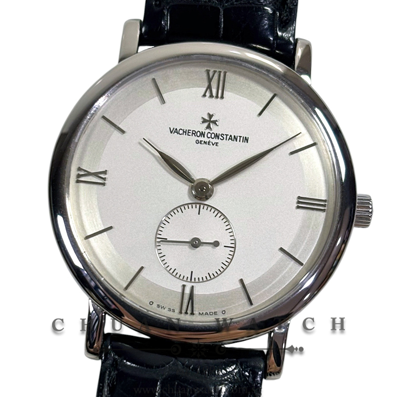 Vacheron Constantin Patrimony Small Seconds Hand-Wound White Gold 35mm 81160 Silver - Discontinued