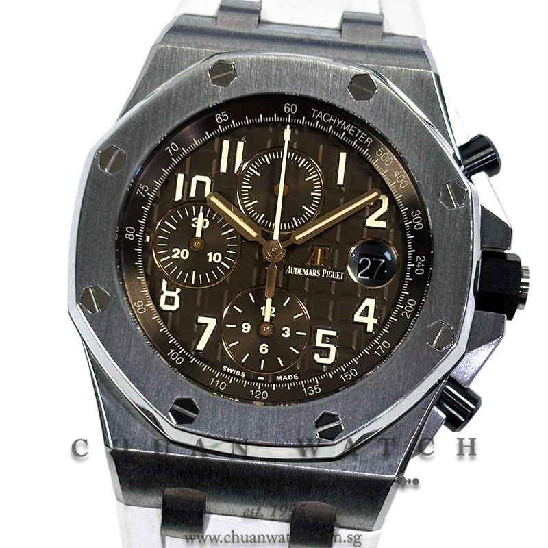 Audemars Piguet Royal Oak Offshore 'Havana' Steel 42mm 26470ST - Discontinued