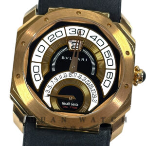 Bvlgari Gerald Genta Octo Bi-Retrograde Rose Gold 42mm 101832 - Discontinued