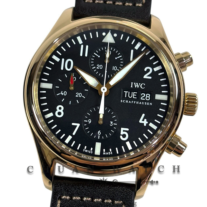IWC Pilot's Watch Chronograph Rose Gold 42mm IW371713 - Discontinued
