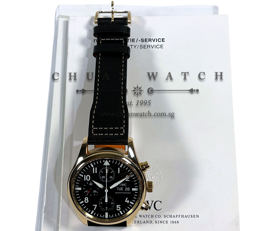 IWC Pilot's Watch Chronograph Rose Gold 42mm IW371713 - Discontinued - Image 2