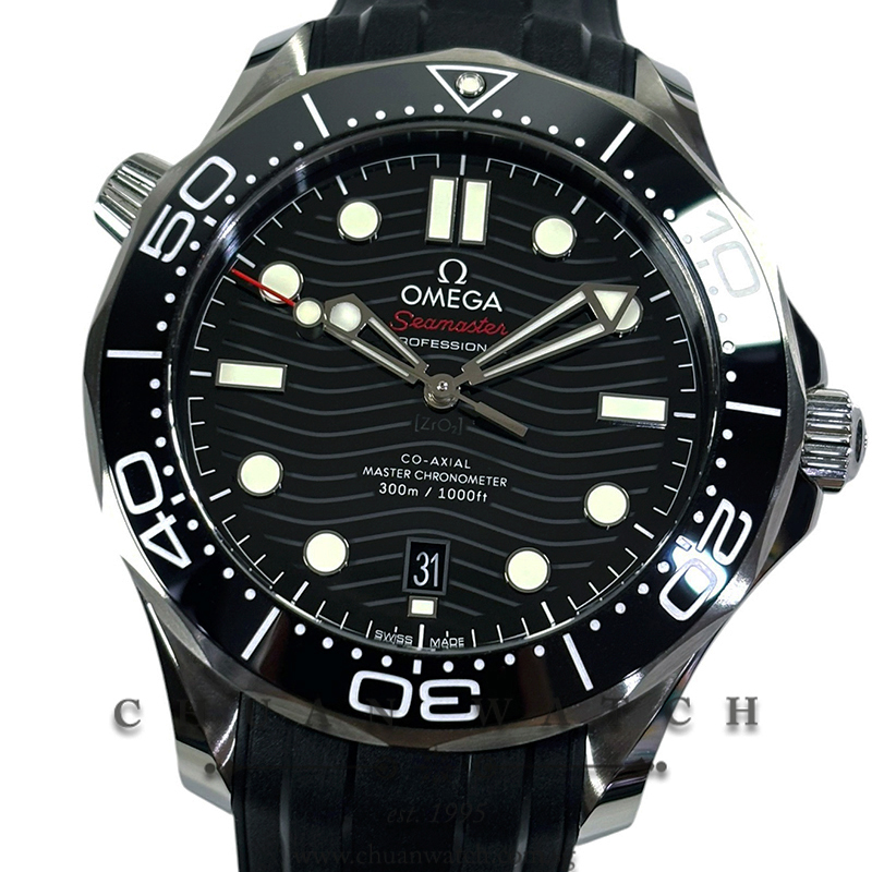 Omega Seamaster Diver 300M Co-Axial Master Chronometer 42mm 210.32.42.20.01.001 Black