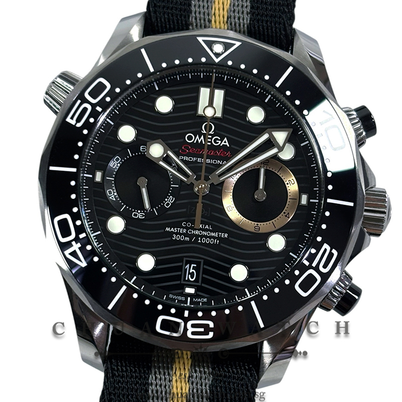 Omega Seamaster Diver 300M '007 First Light' Co-Axial Master Chronometer Chronograph 44mm 210.32.44.51.01.002