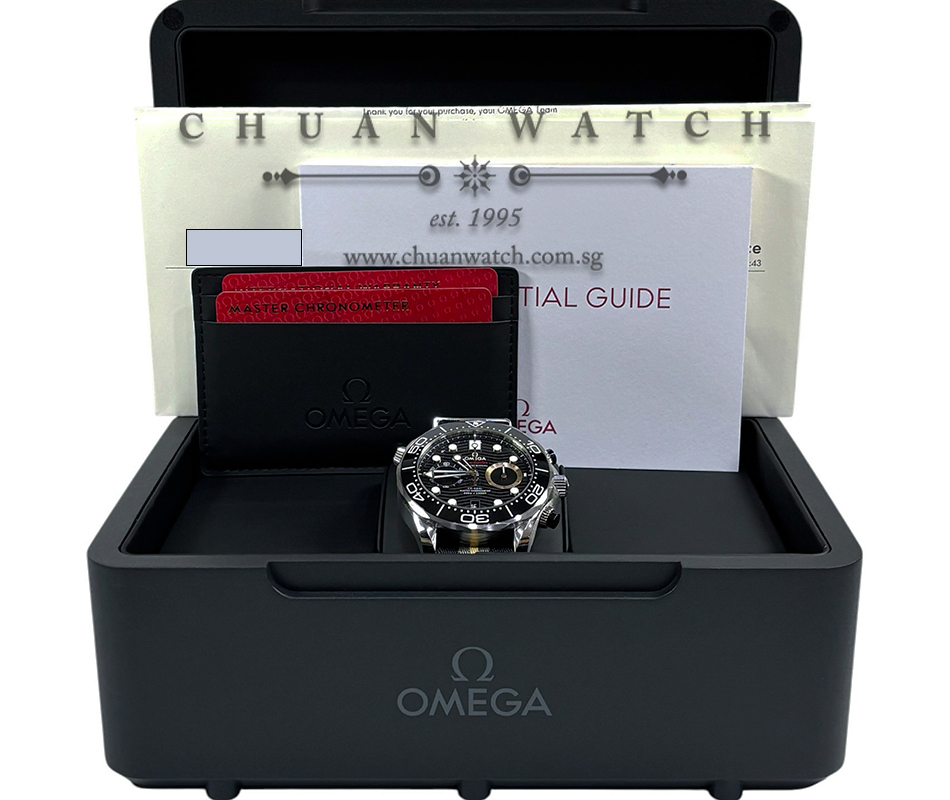 Omega Seamaster Diver 300M '007 First Light' Co-Axial Master Chronometer Chronograph 44mm 210.32.44.51.01.002 - Image 2