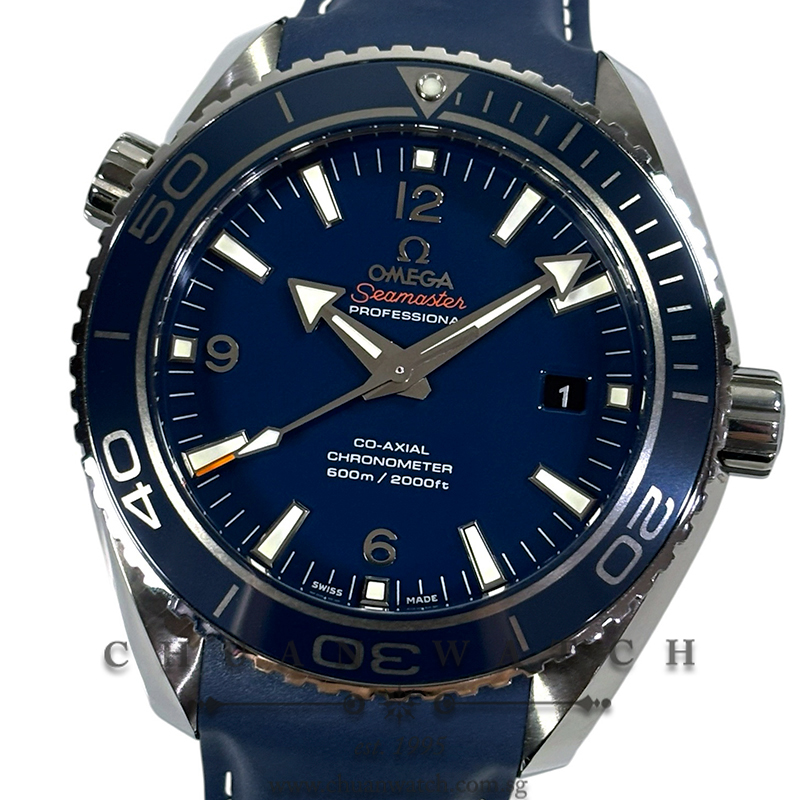 Omega Seamaster Planet Ocean 600M Co-Axial Chronometer Titanium 45.5mm 232.92.46.21.03.001 Blue - Discontinued