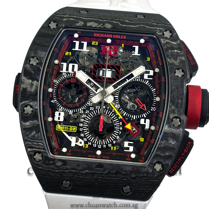 Richard Mille RM11-02 Dual Time GMT '1st Boutique' 12th Anniversary Black NTPT Carbon (Limited Edition of 30 Pieces Only)