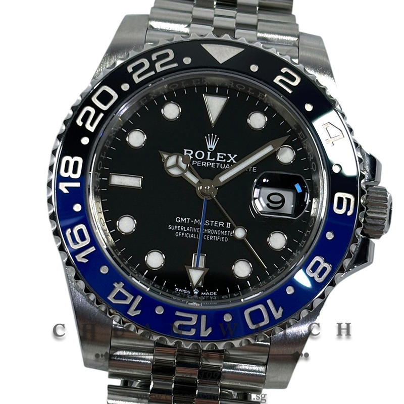 Rolex GMT-Master II 126710BLNR 'Batgirl' Jubilee