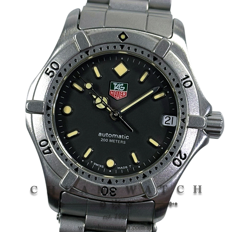 Tag Heuer 2000 Automatic 35mm WE2210 Grey Tritium - Discontinued